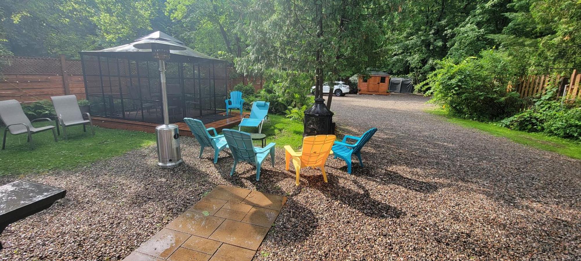Kokomo Inn Bed And Breakfast Ottawa-Gatineau'S Only Tropical Riverfront B&B On The National Capital Cycling Pathway Route Verte #1 - For Adults Only - Chambre D'Hotes Tropical Aux Berges Des Outaouais Bnb #17542O Dış mekan fotoğraf